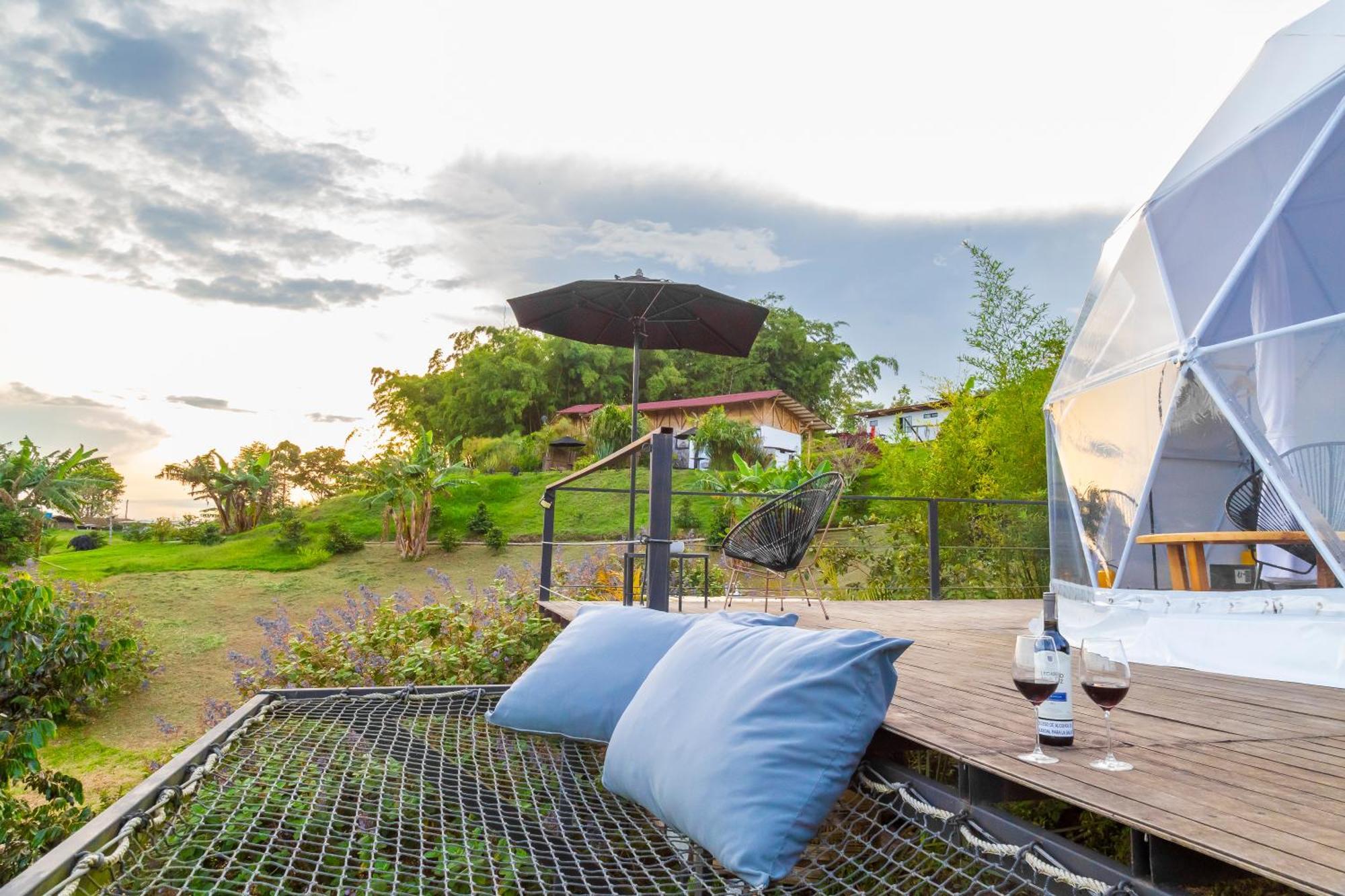 Ecohotel Monte Tierra Habitaciones Y Glamping Filandia Exterior foto